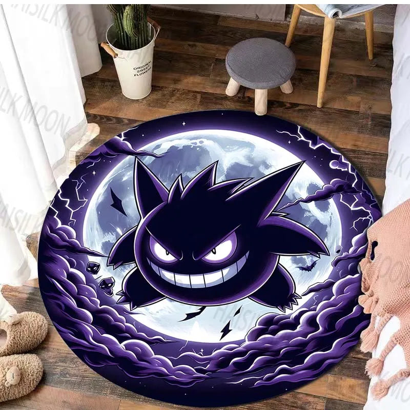 Tapis Pokémon Ectoplasma – Tapis de sol décoratif pour fans de Pokémon