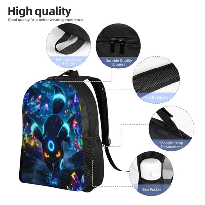 Sac à Dos Génération Pokémon Lucario – Grande Capacité & Rangement Ergonomique