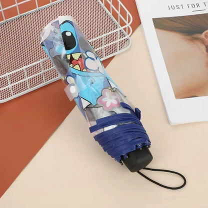 Stitch Transparent Umbrella – Automatic or Manual