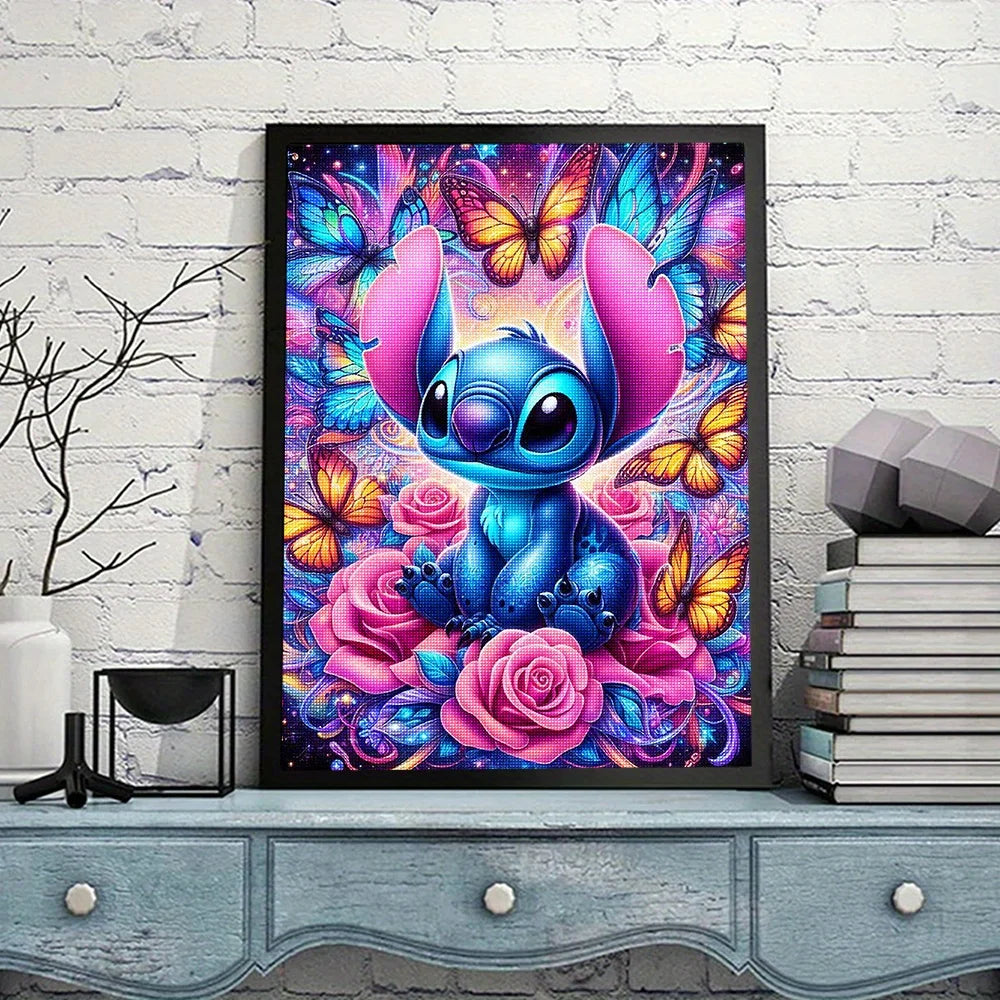 Tableau Diamant Stitch – Kit Diamond Painting Complet