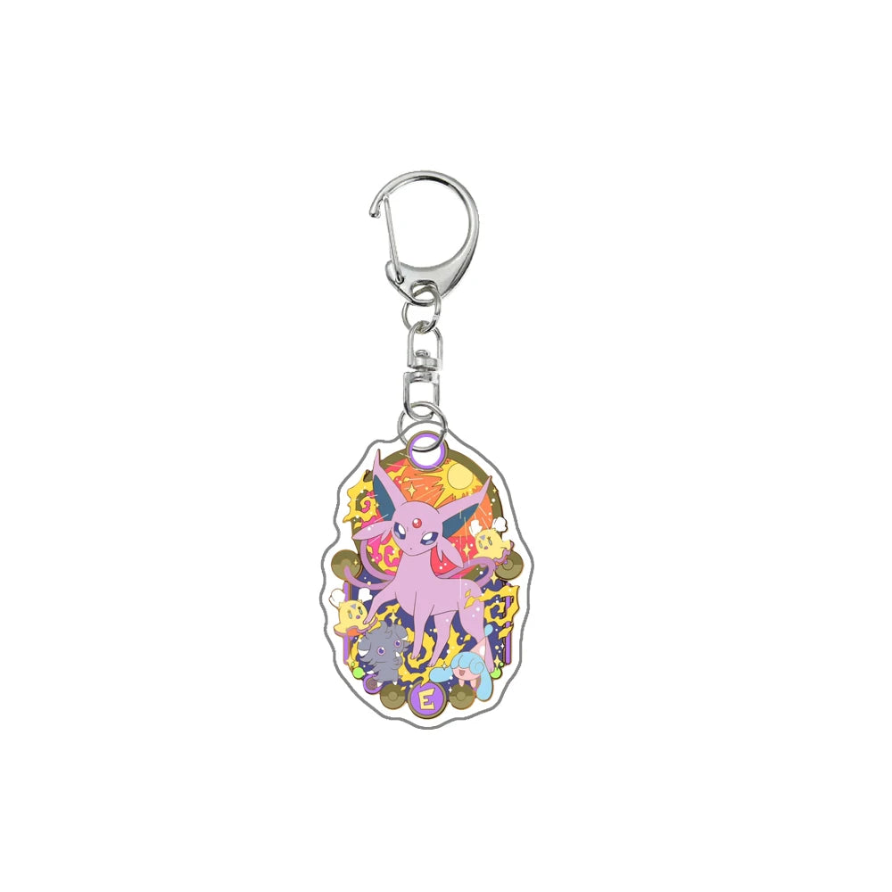 Porte-clés Pokémon (Evoli et ses évolutions)