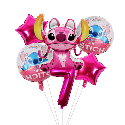 Pack Déco Anniversaire Thématique – Édition Angel Rose