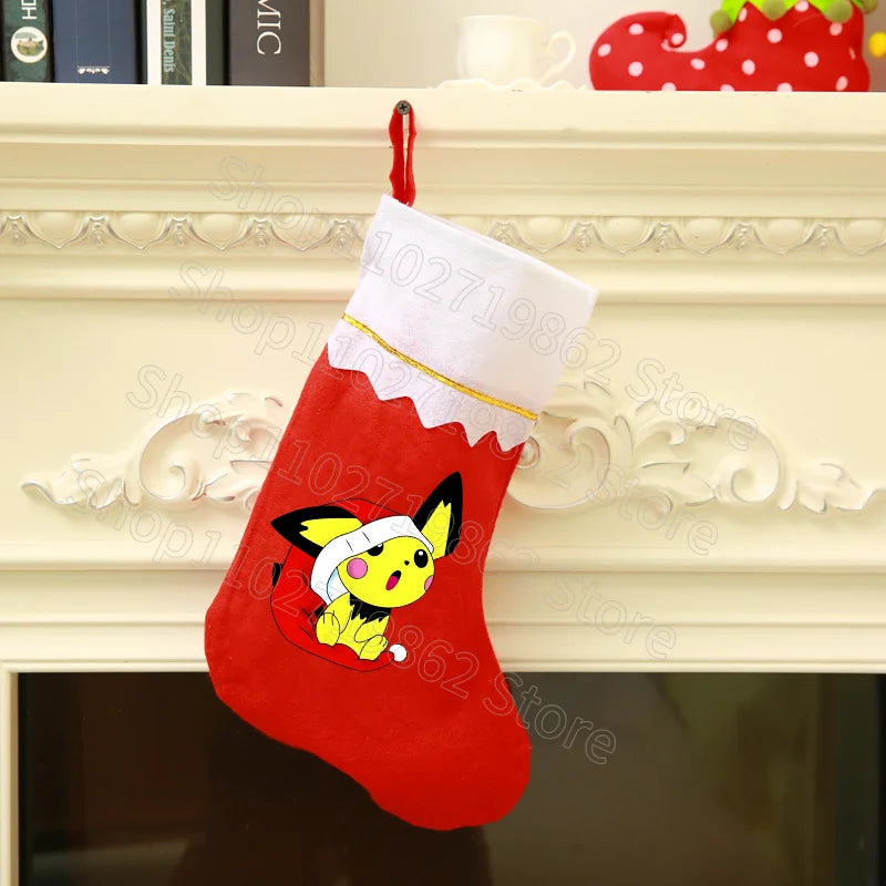 Chaussette de Noël Pokémon - Attrapez l'esprit des Fêtes ! 🌟