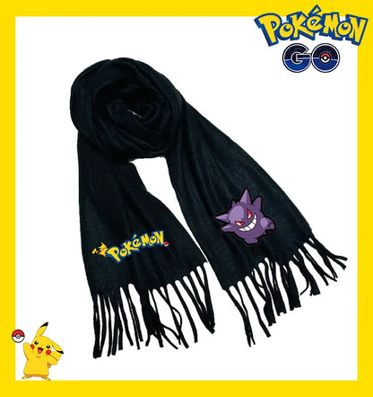 Écharpe Pokémon – Modèles Pikachu, Évoli, Rondoudou, Dracaufeu…