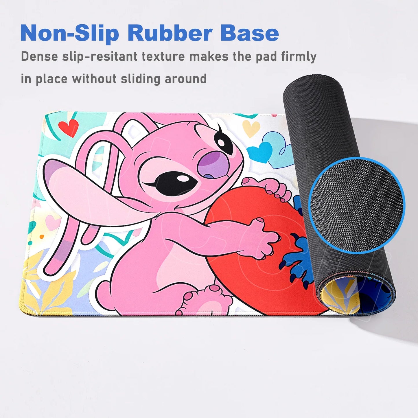Tapis de Bureau XXL Stitch – Surface de Travail et Gaming (Plusieurs Dimensions)