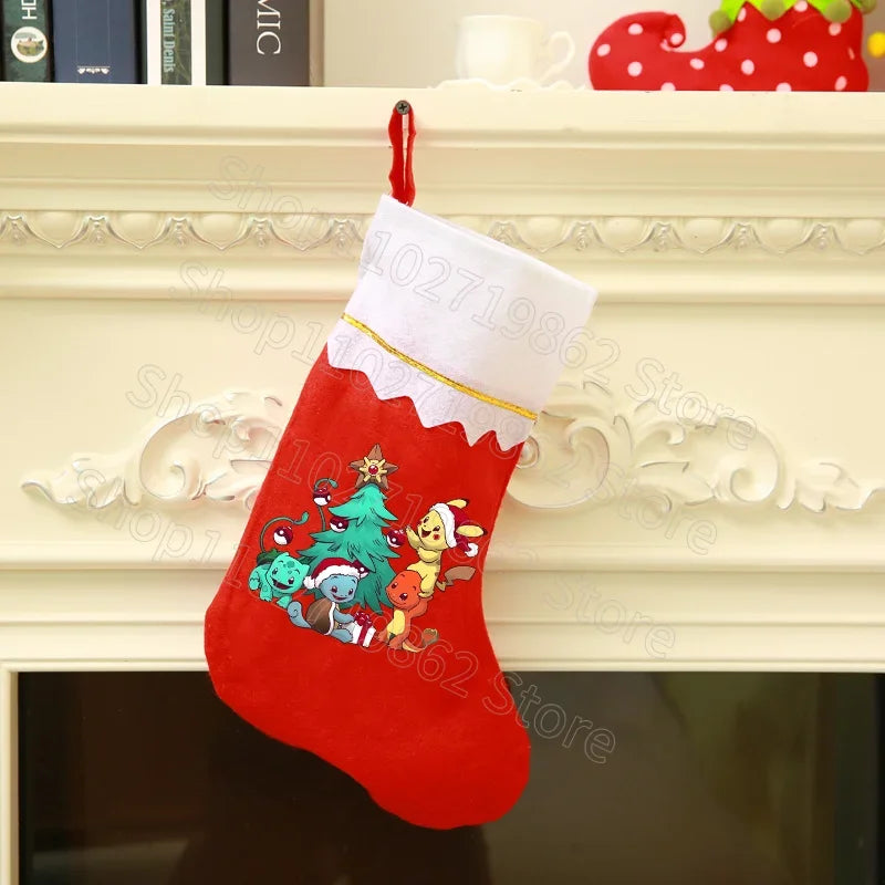 Chaussette de Noël Pokémon - Attrapez l'esprit des Fêtes ! 🌟