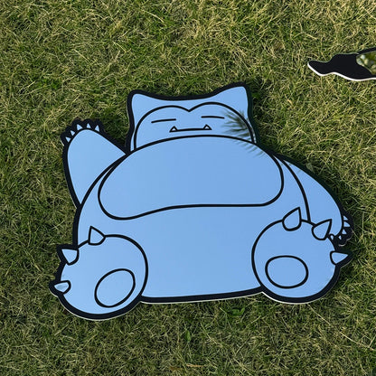 Miroir Mural Pokémon Décoratif – Design 3D Ronflex