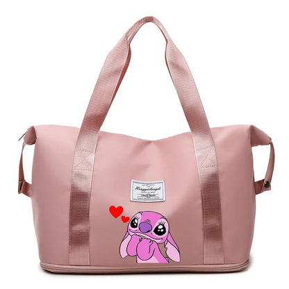 Stitch Expandable Travel Bag – Large Capacity