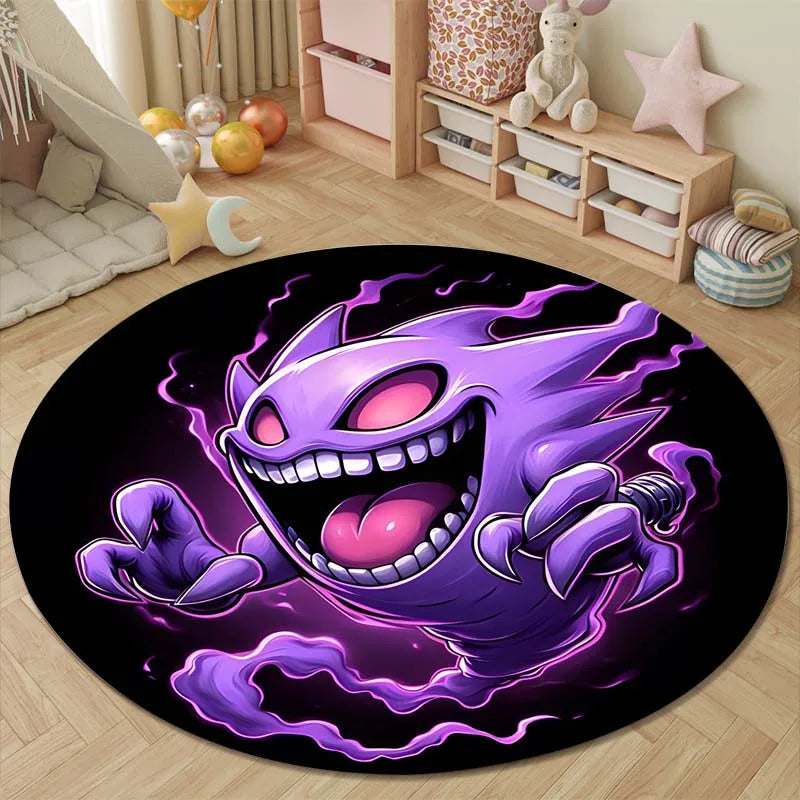 Tapis Pokémon Ectoplasma – Tapis de sol décoratif pour fans de Pokémon