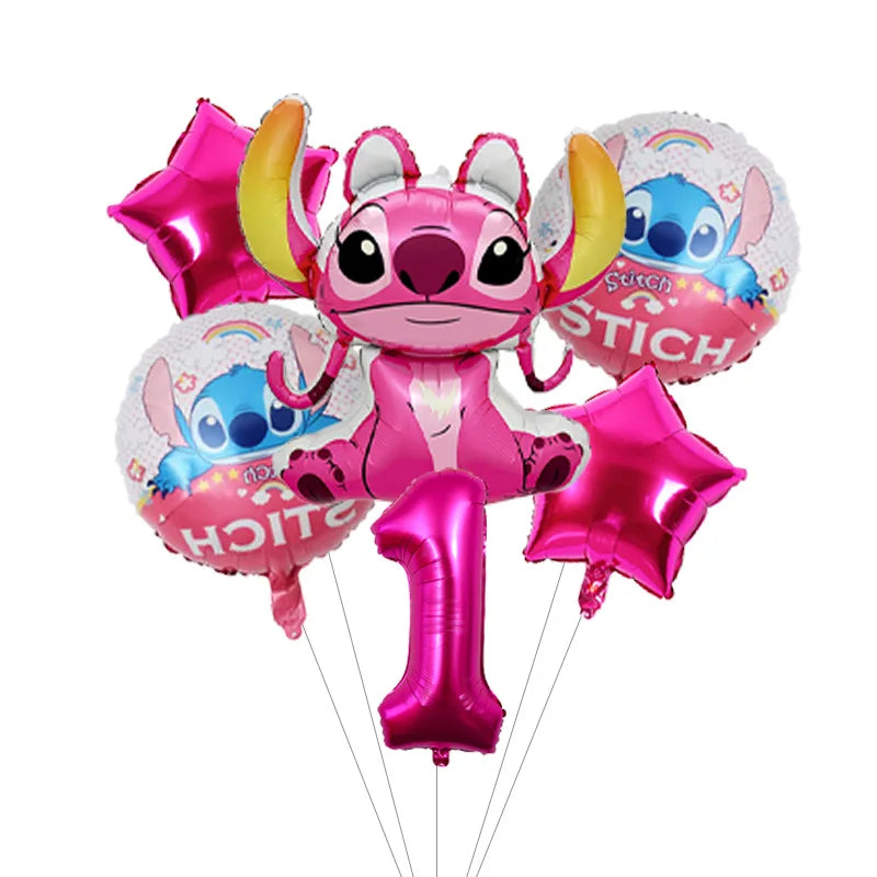 Pack Déco Anniversaire Thématique – Édition Angel Rose