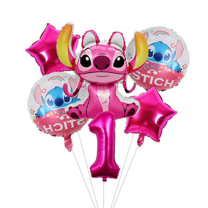 Pack Déco Anniversaire Thématique – Édition Angel Rose
