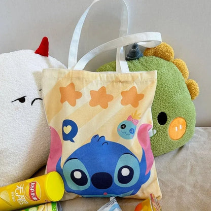 Tote Bag Stitch - Sac en Toile Kawaii - Accessoire indispensable