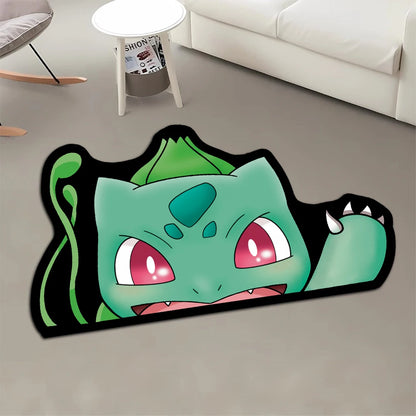 Tapis de sol Pokémon differentes formes  Ronflex, Rondoudou, Tortank, ...