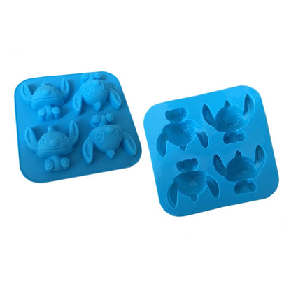 Moule en Silicone – Stitch bleu ou rose (hasard)