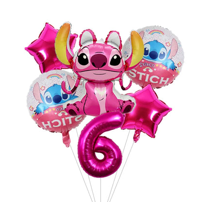Pack Déco Anniversaire Thématique – Édition Angel Rose