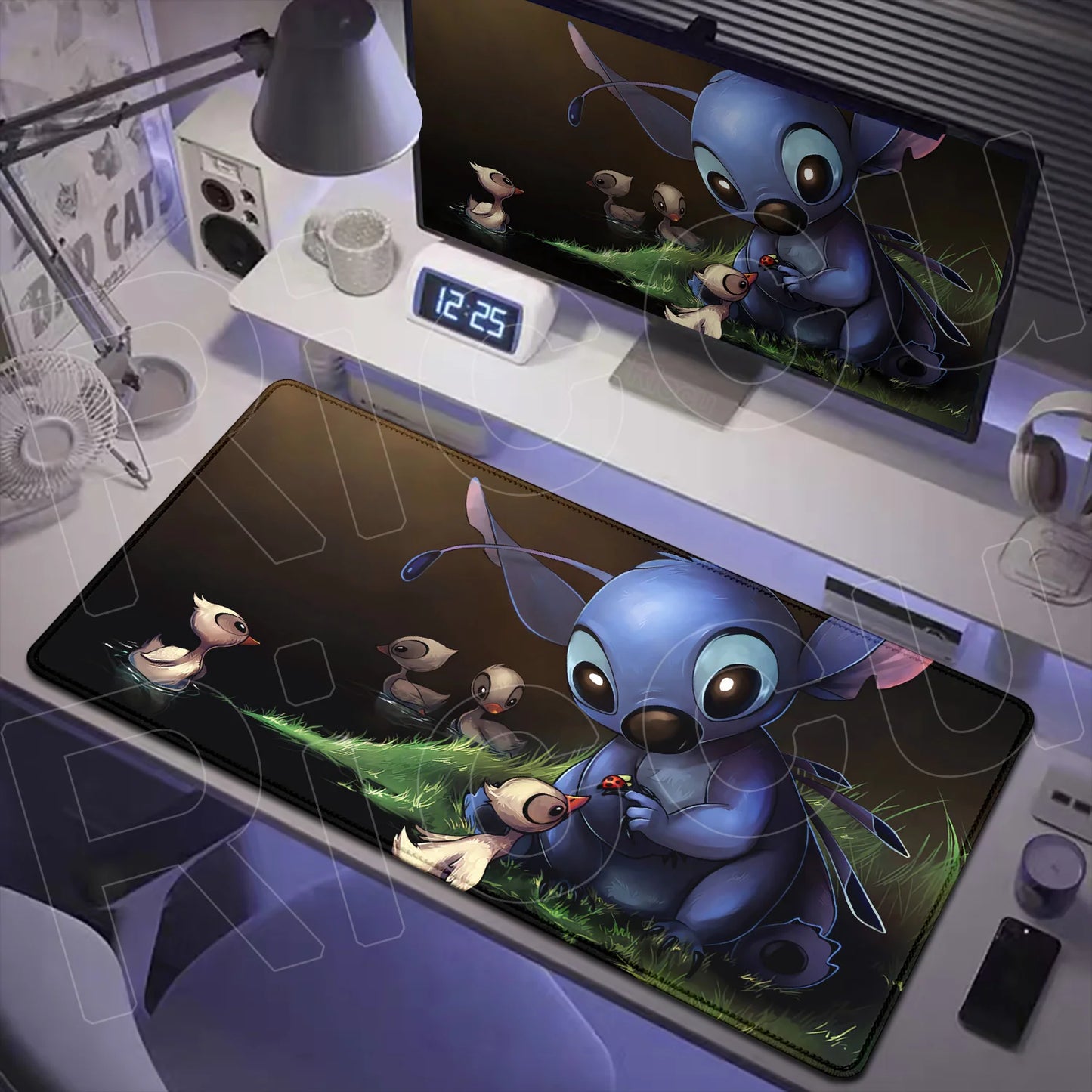 Tapis de Bureau XXL Stitch – Surface de Travail et Gaming (Plusieurs Dimensions)
