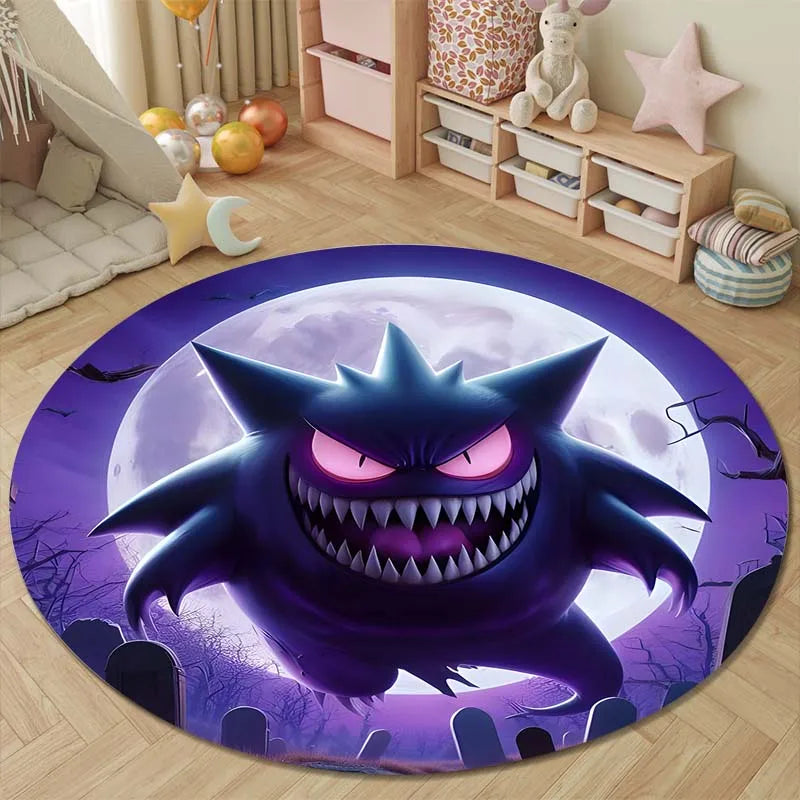 Tapis Pokémon Ectoplasma – Tapis de sol décoratif pour fans de Pokémon
