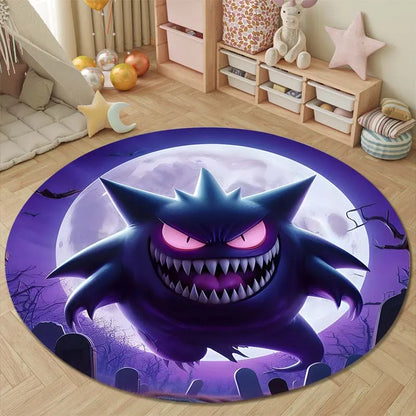 Tapis Pokémon Ectoplasma – Tapis de sol décoratif pour fans de Pokémon