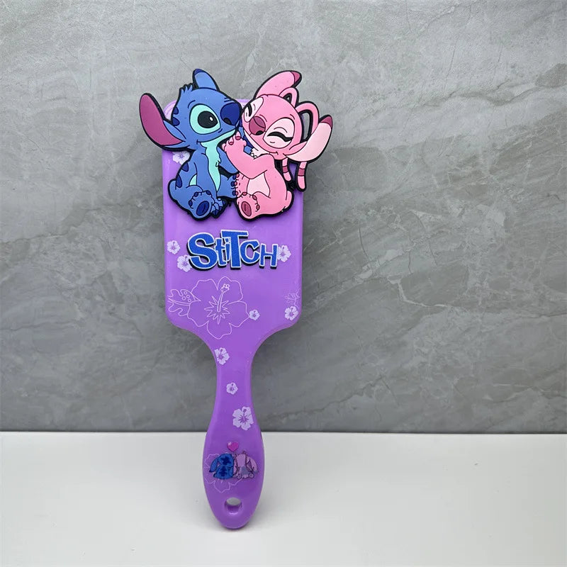 Brosse à cheveux Lilo & Stitch – Peigne coussin d’air avec massage doux