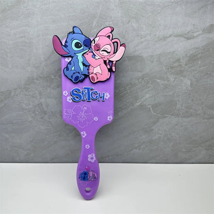 Brosse à cheveux Lilo & Stitch – Peigne coussin d’air avec massage doux