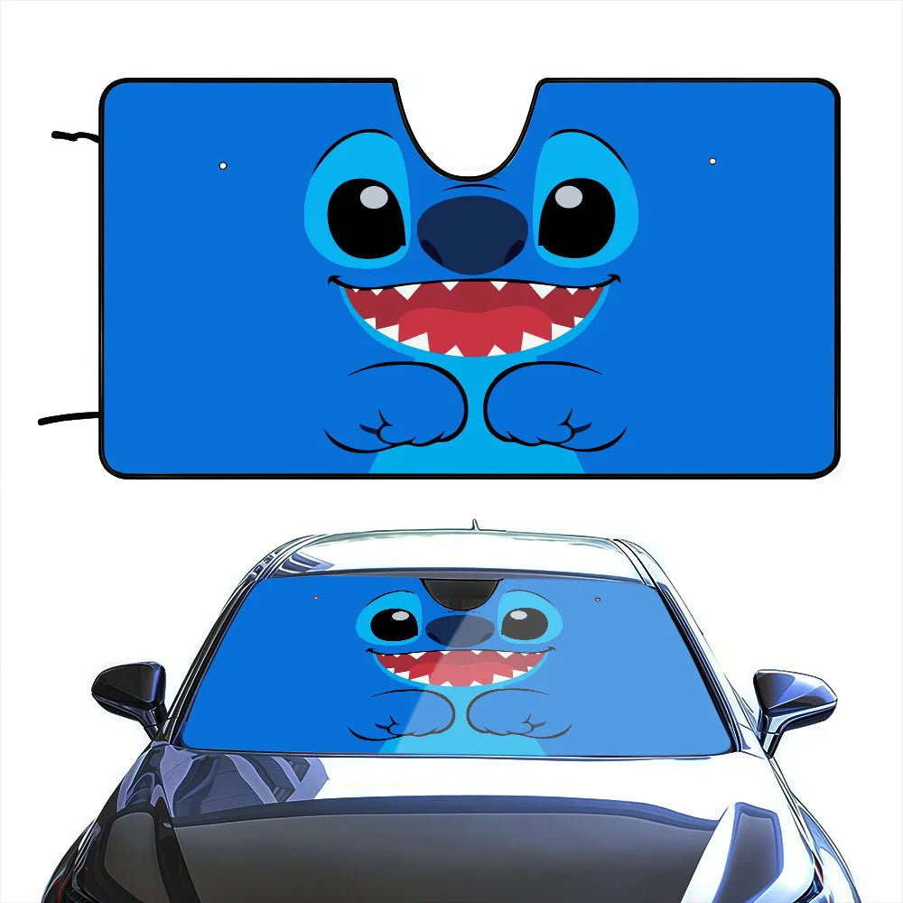 Pare-Soleil de Voiture Stitch – Protection Anti-UV & Chaleur pour Pare-Brise