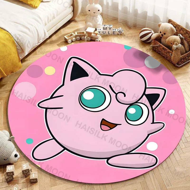 Tapis Pokémon Rondoudou – Tapis de sol décoratif pour fans de Pokémon