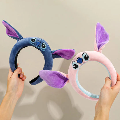 Serre-tête Stitch ou Angel – Oreilles peluche Disney Ohana