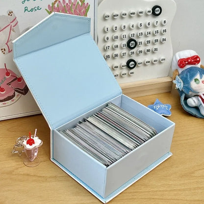 Boîte de rangement Stitch à couvercle magnétique – Étui cartes décoratif