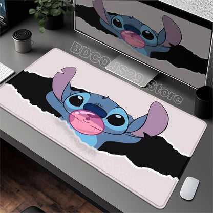 Tapis de Bureau XXL Stitch – Surface de Travail & Gaming – Plusieurs Formats