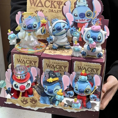 Figurines Stitch – Blind Box « Funny Diary 2.0 » (Modèles aléatoires)