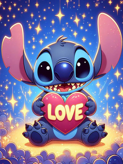 💙 Diamond Painting – Stitch Love Universe
