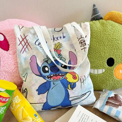 Tote Bag Stitch - Sac en Toile Kawaii - Accessoire indispensable