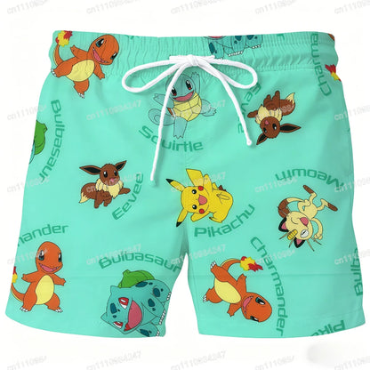 Short de Bain Pokémon – Séchage Rapide & Confort Été 2026