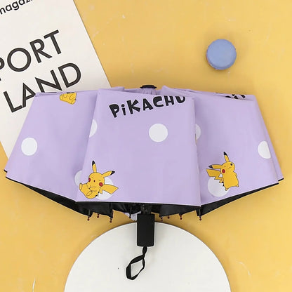 ☂️ Parapluie Pikachu manuel – Compact et léger