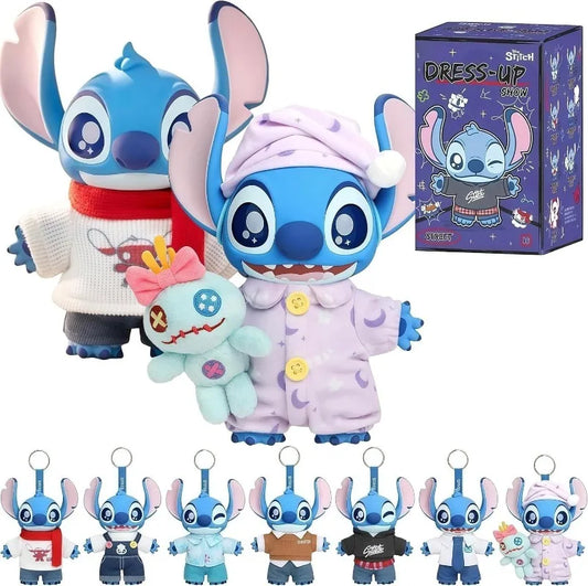 Boîte Surprise Stitch Gen3 Magic Costume Show – Figurine Vinyle Disney Blind Box