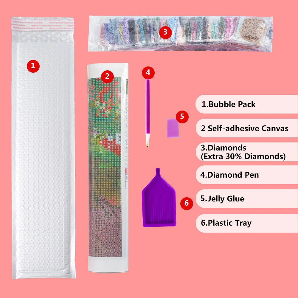 Tableau Diamant Stitch – Kit Diamond Painting Personnage Stitch