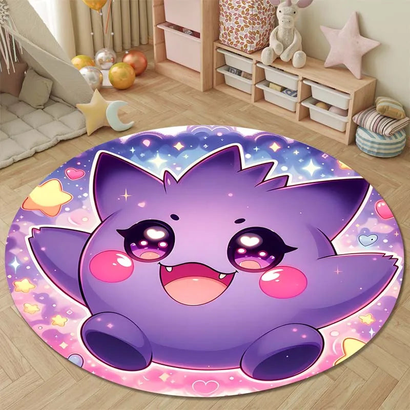 Tapis Pokémon Ectoplasma – Tapis de sol décoratif pour fans de Pokémon