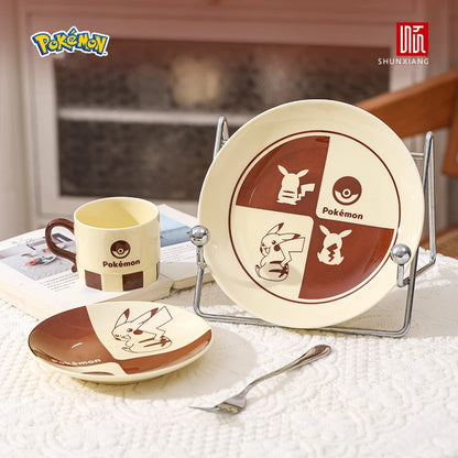 Ensemble Vaisselle Pokémon – Coffret Tea Time 4 Pièces en Céramique (200 ml)