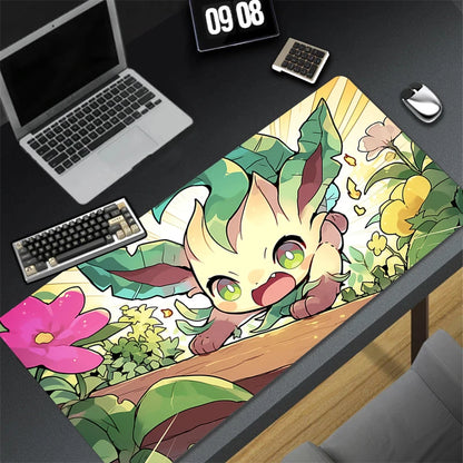 Tapis de souris XXL Pokémon Évolitions – Evoli & ses évolutions en version gaming ! ⚡🔥❄️🌿