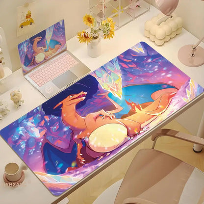 XXL Charizard Desk Mat – Pokémon Gaming Accessory