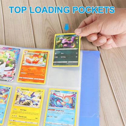 Pochettes de Rangement pour Cartes Pokémon, Baseball et Jeux de Cartes à Collectionner – 450 Cartes Capacité