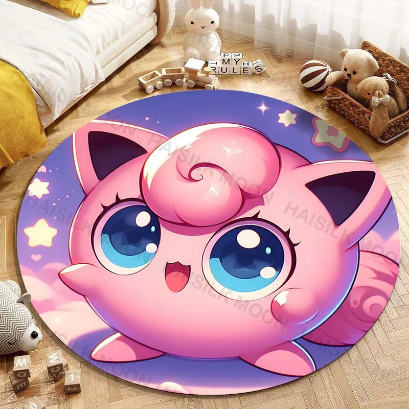 Tapis Pokémon Rondoudou – Tapis de sol décoratif pour fans de Pokémon