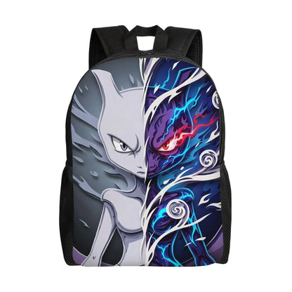 Sac à Dos Génération Pokémo Mewtwo – Grande Capacité & Rangement Ergonomique