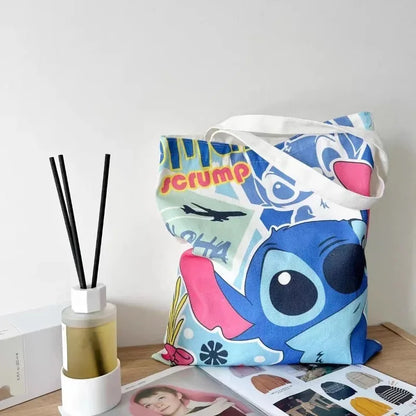 Tote Bag Stitch - Sac en Toile Kawaii - Accessoire indispensable
