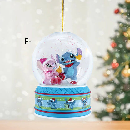 Pendentif de Noël Disney Stitch – Décoration en acrylique 2D