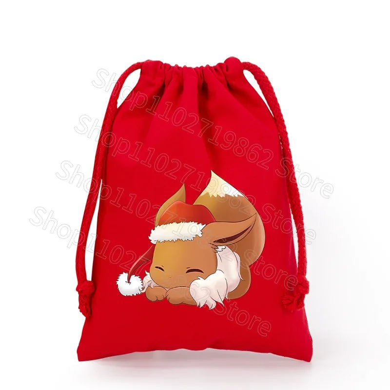 Sacs à cordon de Noël Pokémon