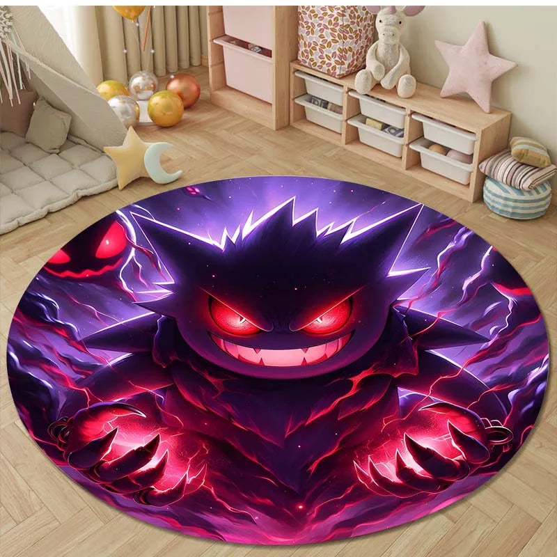 Tapis Pokémon Ectoplasma – Tapis de sol décoratif pour fans de Pokémon