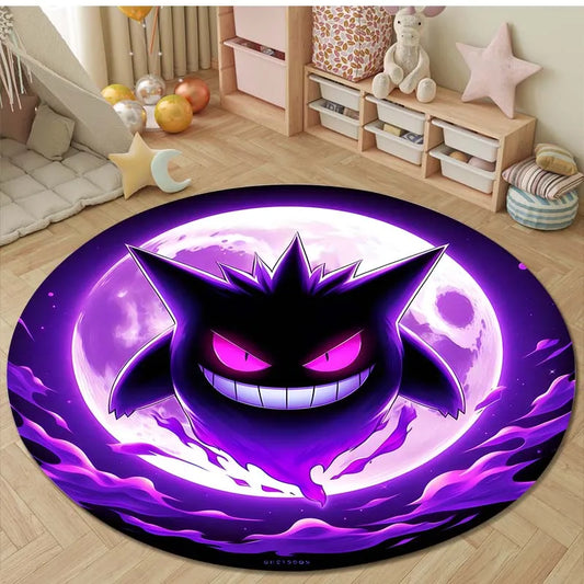Tapis Pokémon Ectoplasma – Tapis de sol décoratif pour fans de Pokémon