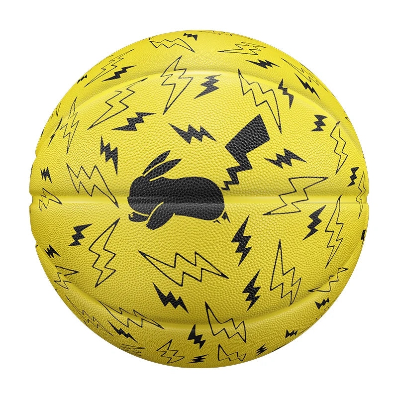 Ballon de Basket Pokémon Éclair – Taille 7 Professionnel, Usage Intérieur/Extérieur