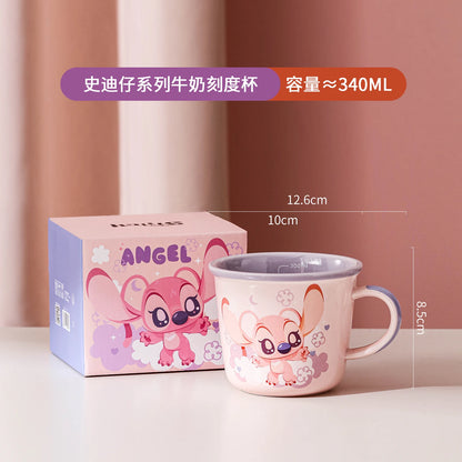 Tasse Mug Céramique Disney Stitch & Angel 340 ml – Modèle au Choix avec Coffret Cadeau